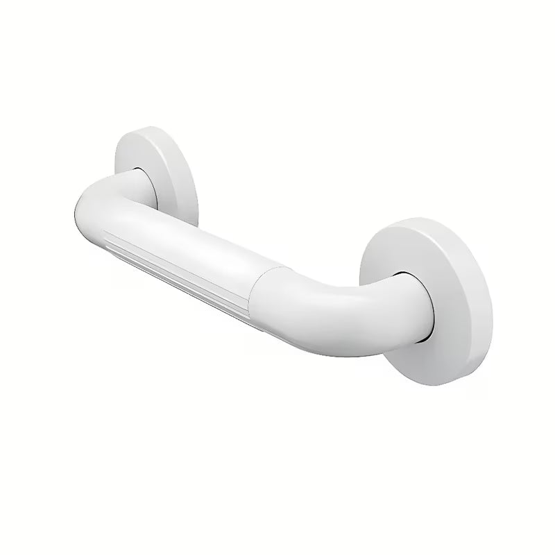 Bijeli plastični rukohvat ročaj Nimco za kadu ili tuš kabinu