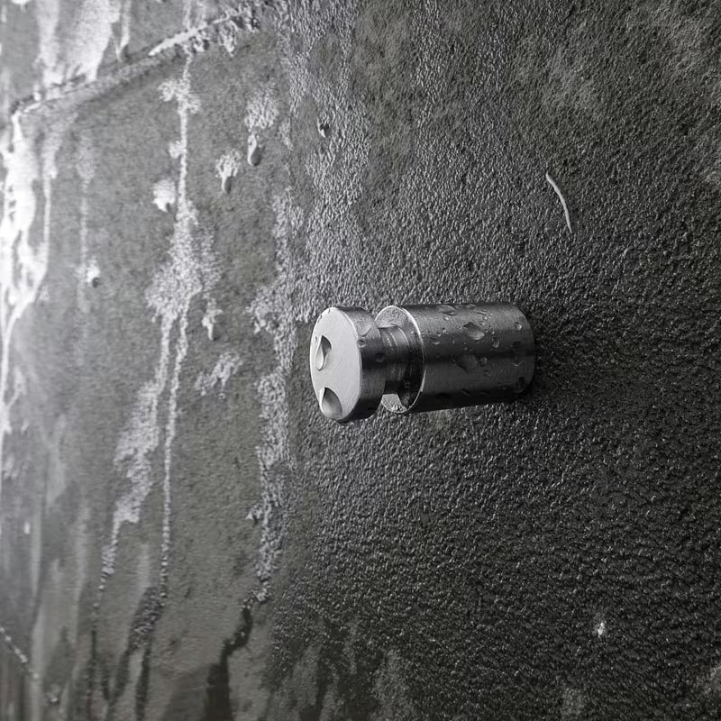 Nimco Unix jednostavni kavelj od brušenog nehrđajućeg čelika za kupaonicu