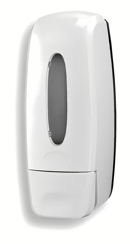 Bijeli stenski dozirnik za milo Novaservis od izdržljive plastike pro za kupaonicu