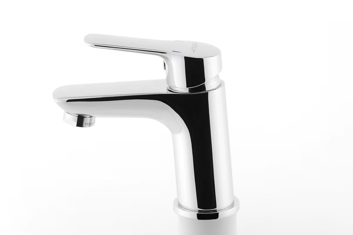 Kromirana enoročna armatura za umivalnik Novaservis Metalia 54 brez odtoka