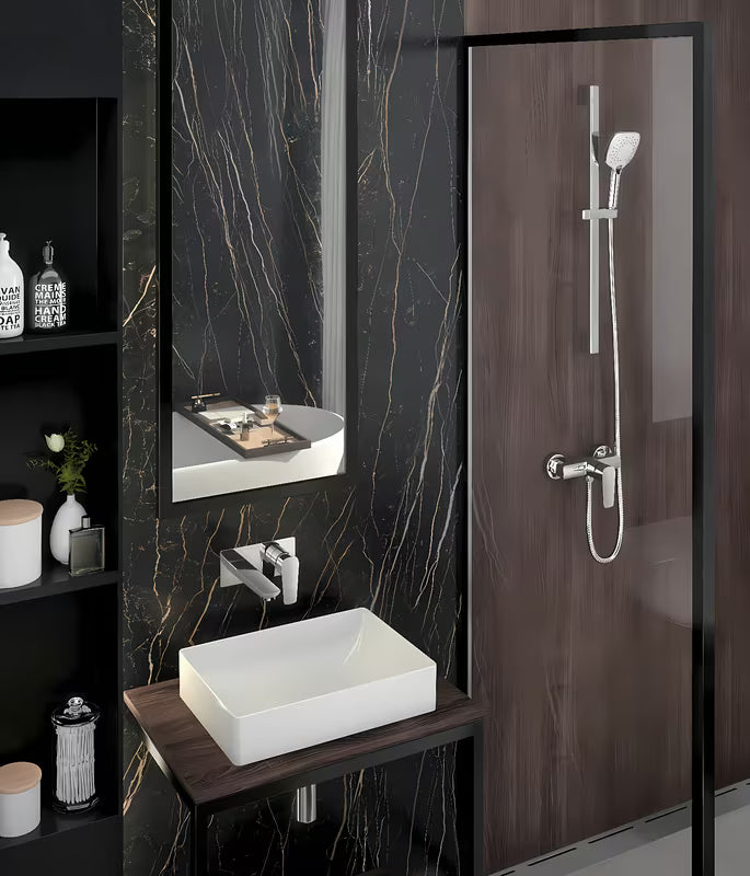 Novaservis Metalia 58 enoročna stenska armatura za tuš u krom izvedbi