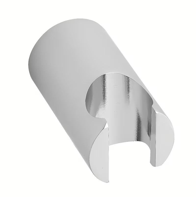 Kromirani stenski fiksni nosilec tuš ročke Optima okruglog dizajna