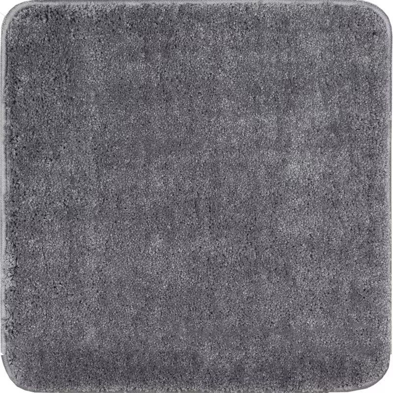 Siva WC preproga Optima od mikrovlakana s protukliznom obradom