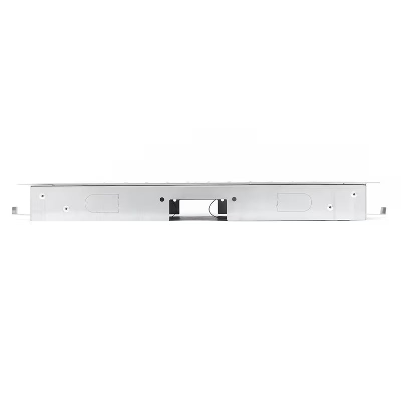 Vgradna oglata nadglavna prha Optima Chrome 50x50 cm v krom izvedbi