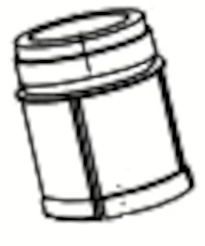 Zamjenski spojni dio ke za ručicu tuša Optima OPS293 pro za kuhinjsku slavinu z izvlečno prho.