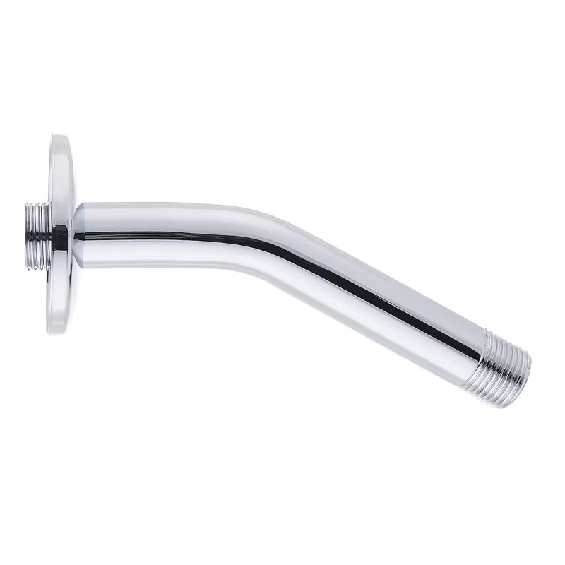 Stenska držalo za nadglavno prho Optima Chrome dolžine 14,5 cm v krom izvedbi