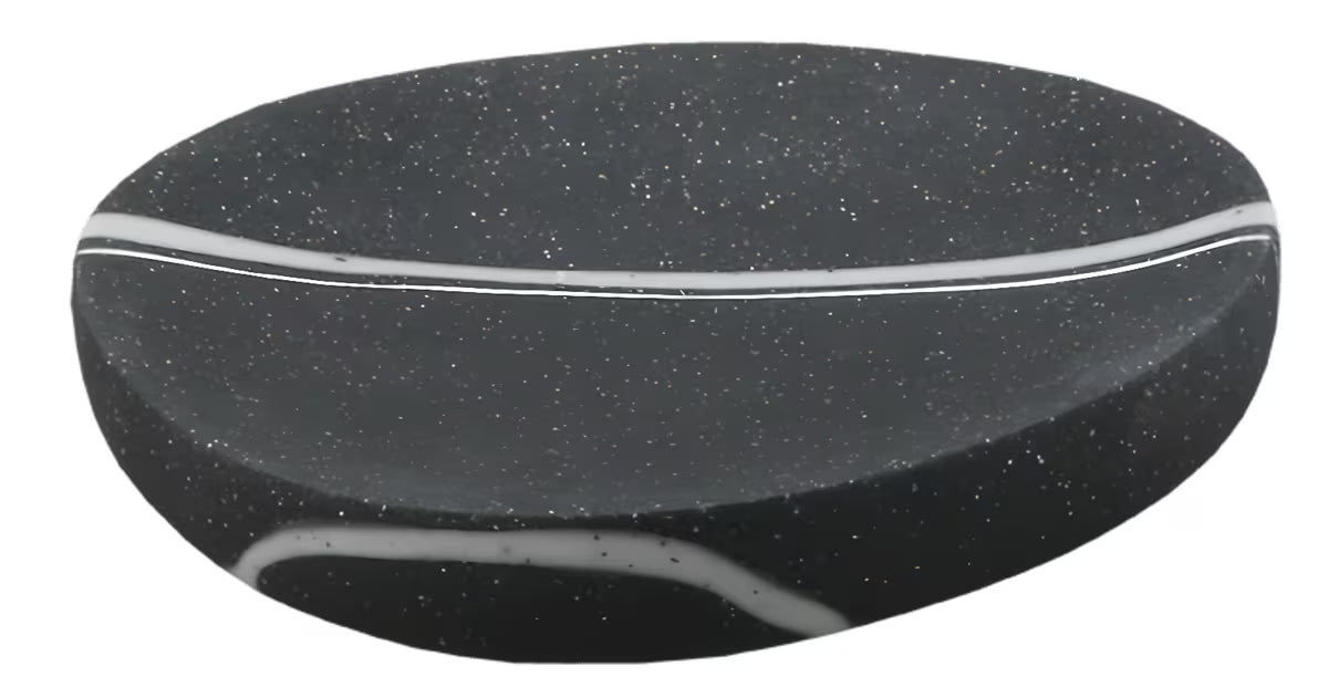 Samostoječi posoda za milo Optima Sidao u crnoj mat izvedbi s modernim dizajnom