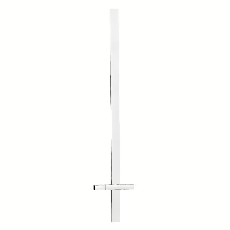 Oglata tuš palica Optima Chrome z drsnim nosilcem, dolžina 68 cm