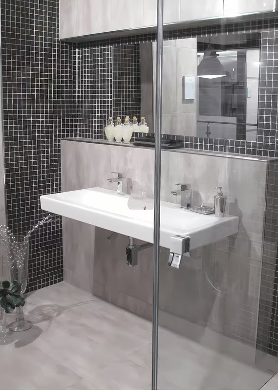 Dizajnerski sifon za umivalnik Optima Chrome promjera 32 mm