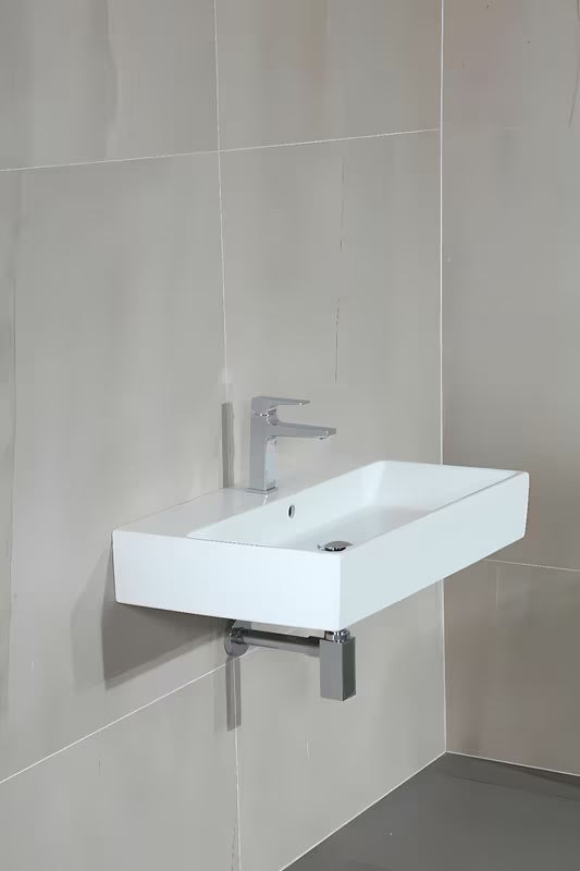 Dizajnerski sifon za umivalnik Optima Chrome promjera 32 mm