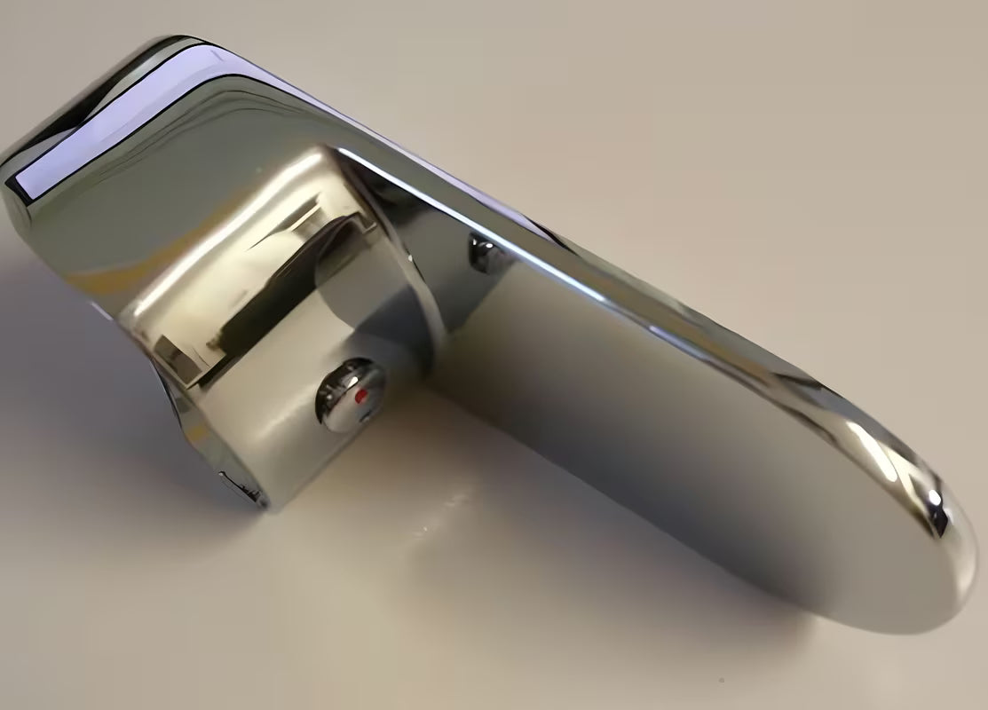 Zamjenska ručica Optima Valeta u krom izvedbi pro za tuš miješalicu.