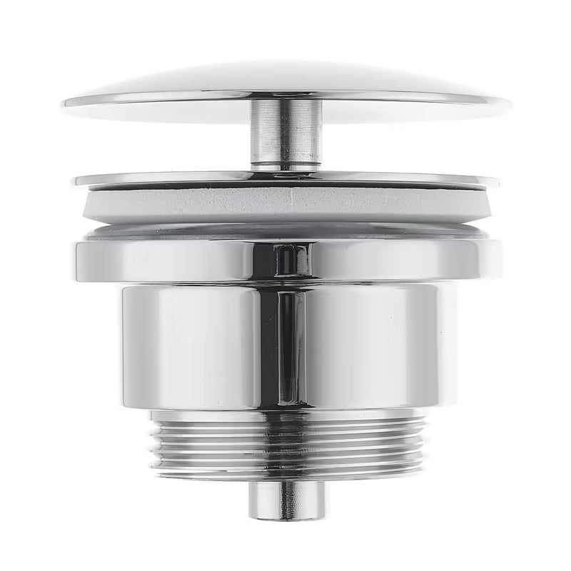 Optima Chrome kromirani nezatvarajući odtok za umivalnik s uklonjivom kapicom