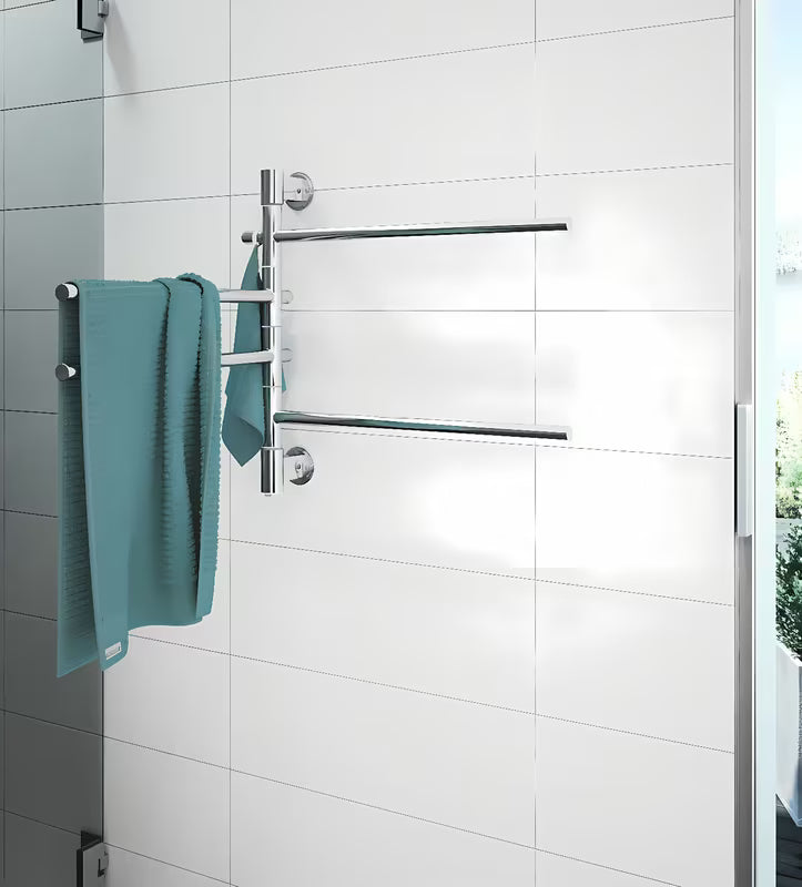 P.M.H. Fenix električni sušilnik za brisače od poliranog nehrđajućeg čelika sa zakretnim krakovima