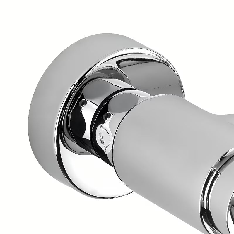 Paffoni Cruz z dvema ročajema stenska armatura za kad s tuš setom u krom izvedbi.