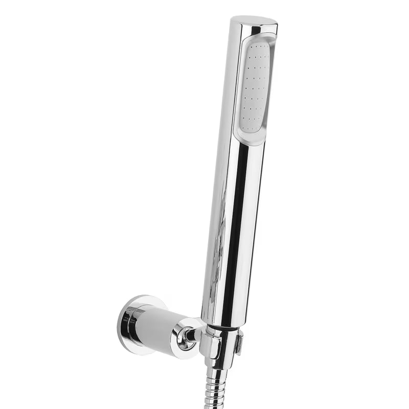 Paffoni Cruz z dvema ročajema stenska armatura za kad s tuš setom u krom izvedbi.