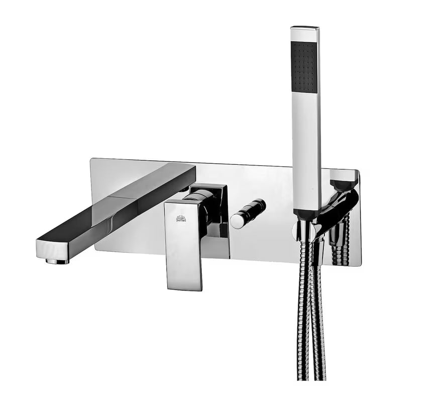 Paffoni Elle podometna enoročna tuš i armatura za kad u krom izvedbi