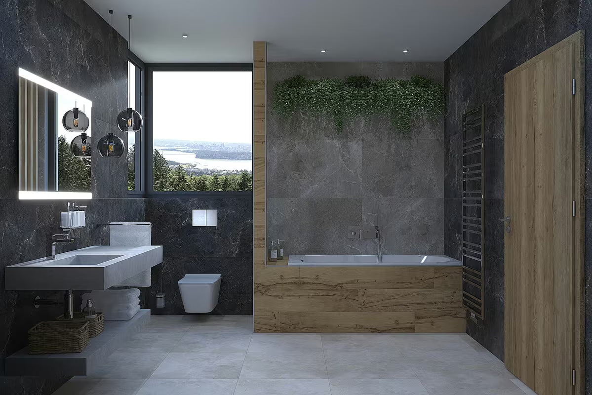 Paffoni Elle podometna enoročna tuš i armatura za kad u krom izvedbi