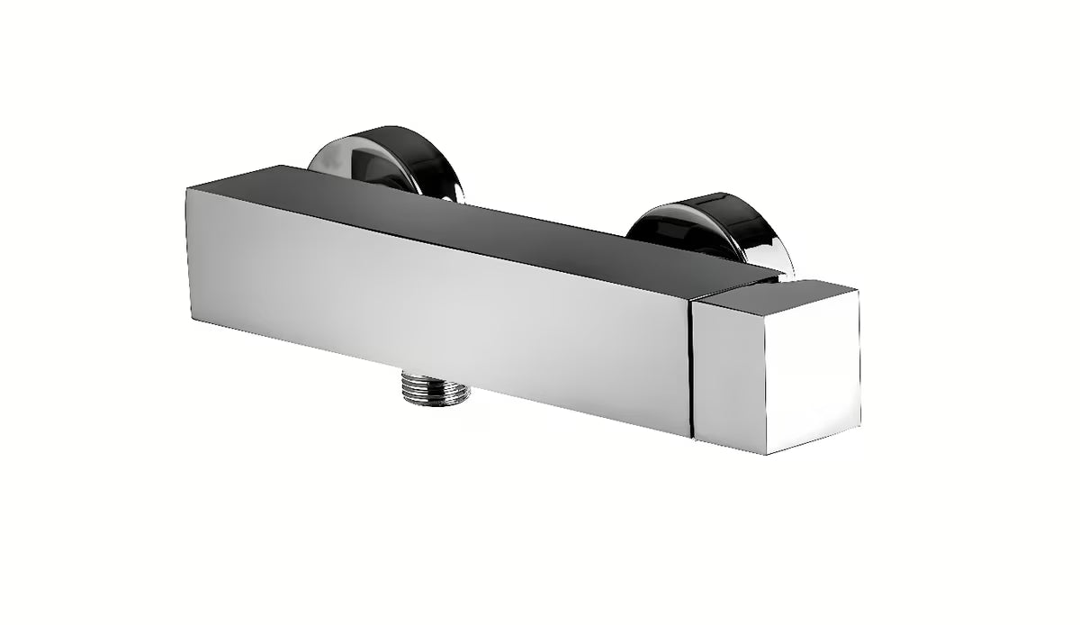 Enoročna stenska armatura za tuš Paffoni Elle u krom izvedbi brez tuš seta