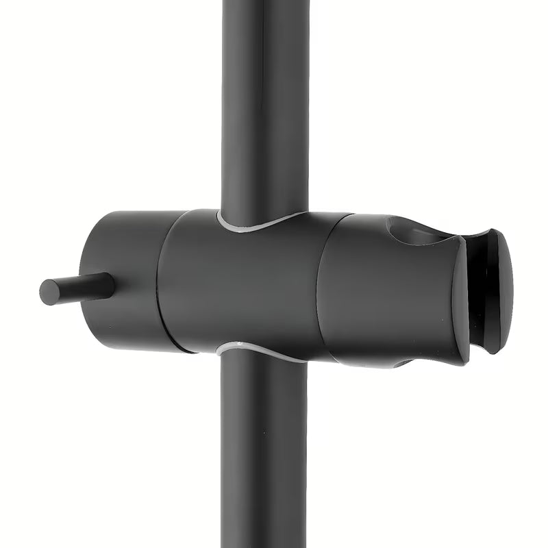 Stenski tuš set Paffoni Life u mat crnoj izvedbi s jednom funkcijom