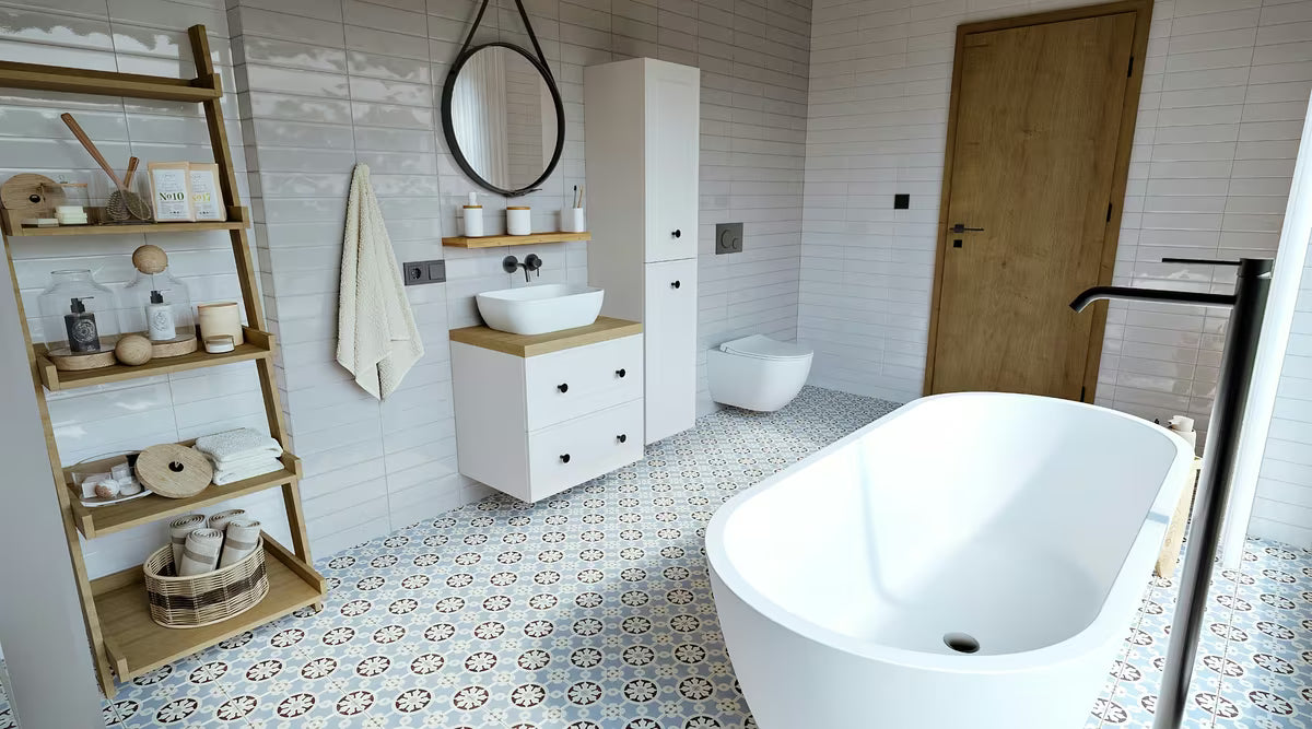 Podometna armatura za umivalnik Paffoni Light u crnoj mat izvedbi s polugom