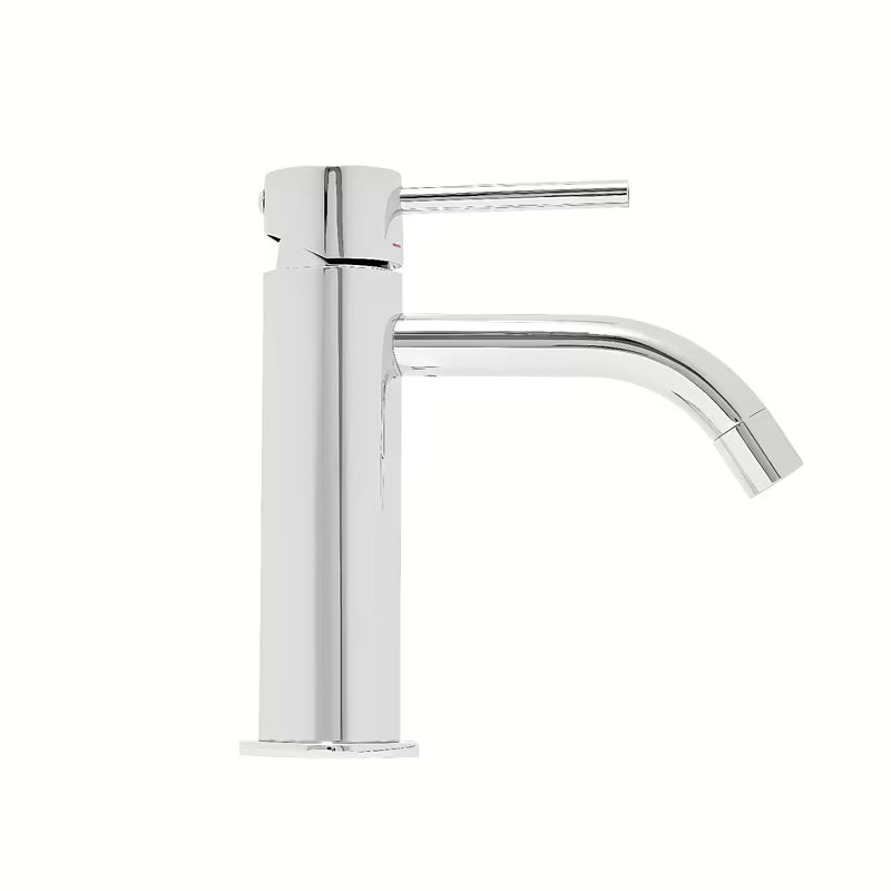 Kromirana enoročna stoječa armatura za umivalnik Paffoni Light brez odtoka