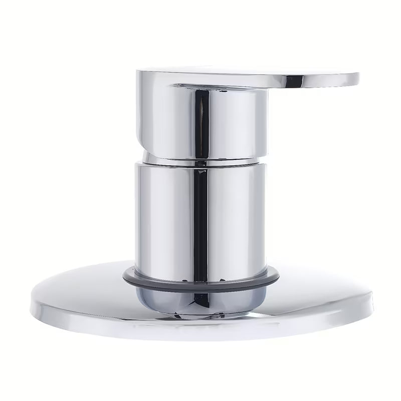 Paffoni Pavia podometna enoročna armatura za tuš u krom izvedbi sa zaobljenim dizajnom