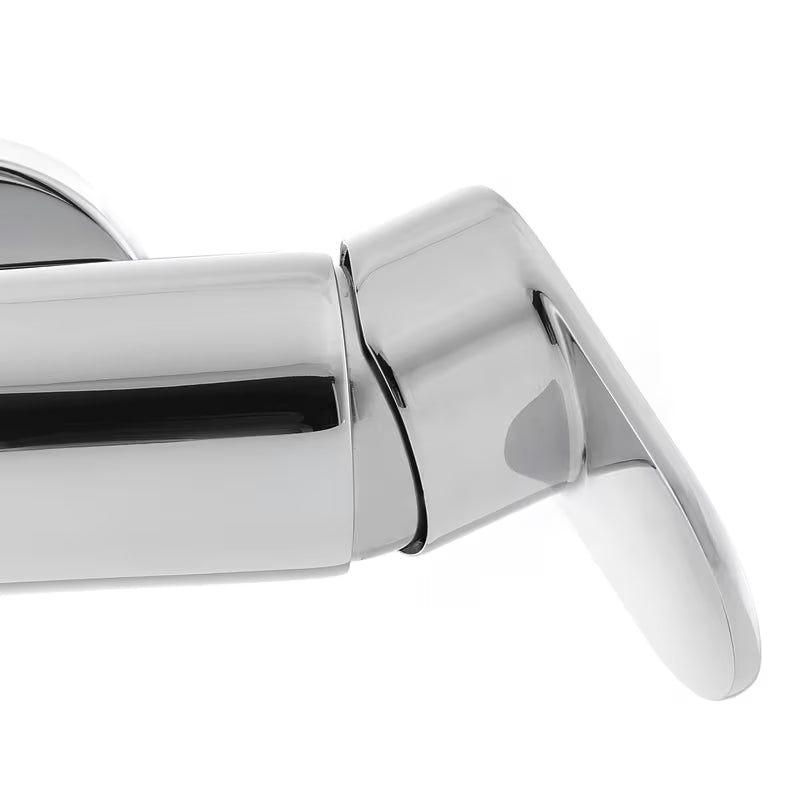 Kromirana stenska enoročna armatura za tuš Paffoni Pavia zaobljenog dizajna