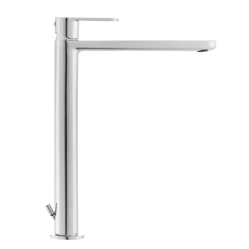 Paffoni Pavia visoka enoročna armatura za umivalnik z odtokom u krom izvedbi