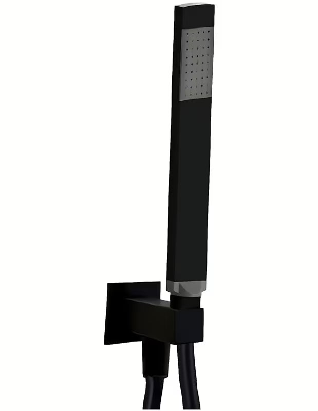 Priključek za Tuš Cev Paffoni s tuš setom u crnoj mat izvedbi za kupaonicu