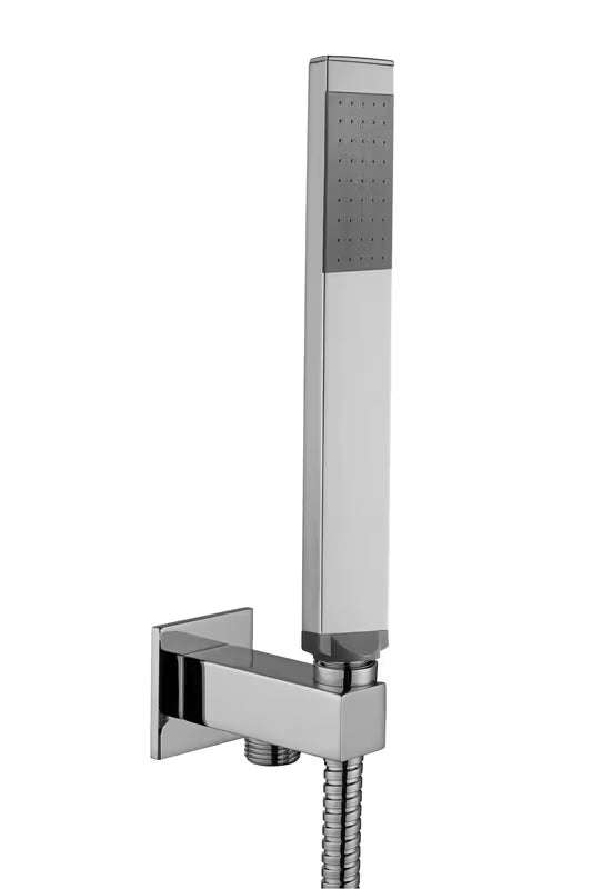 Kromirani priključek za tuš cev za zid s tuš setom Paffoni