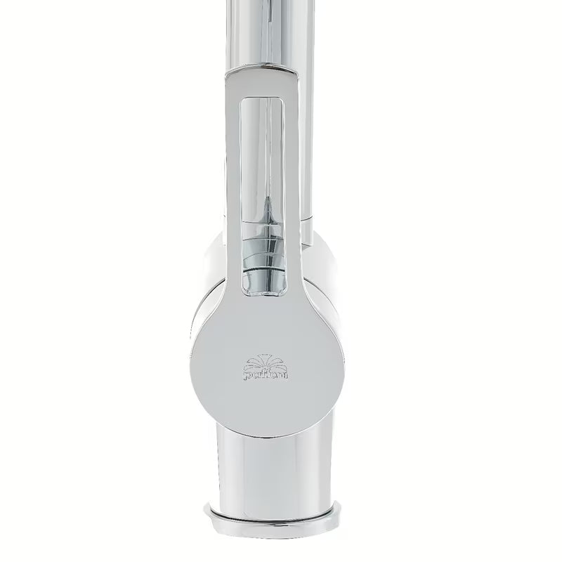 Kromirana armatura za pomivalno korito Paffoni Vallone z izvlečno prho i s otvorenom ručicom