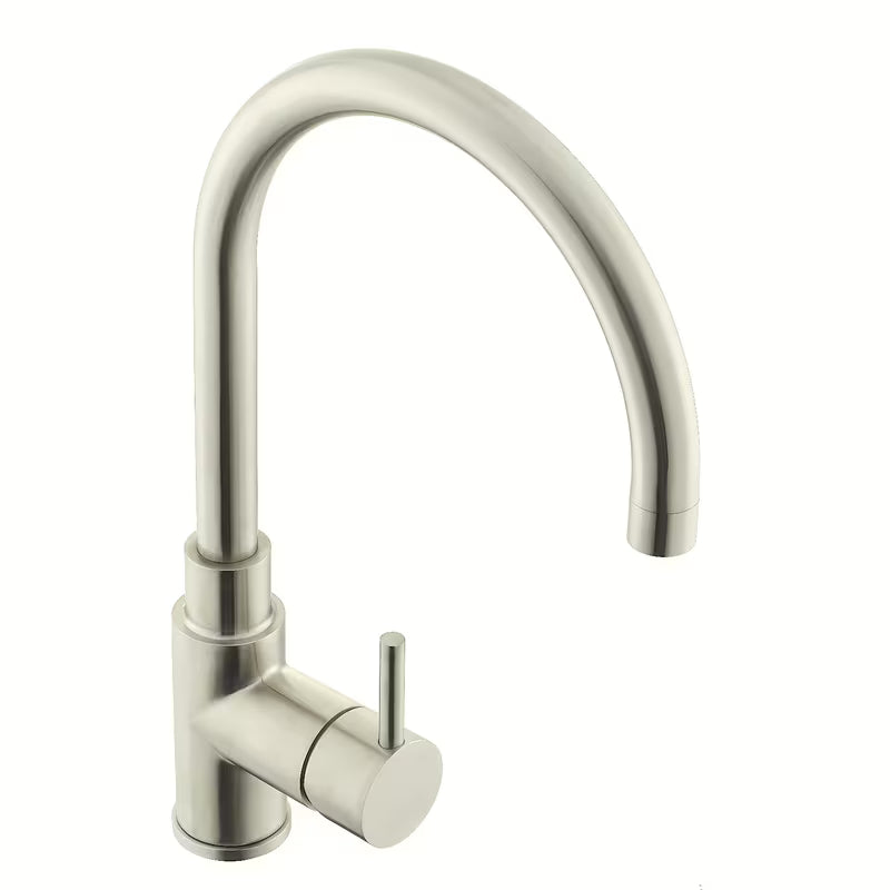 Paffoni Vallone nehrđajuća armatura za pomivalno korito Supersteel z vrtljivim izlivom