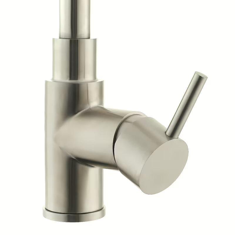 Paffoni Vallone nehrđajuća armatura za pomivalno korito Supersteel z vrtljivim izlivom