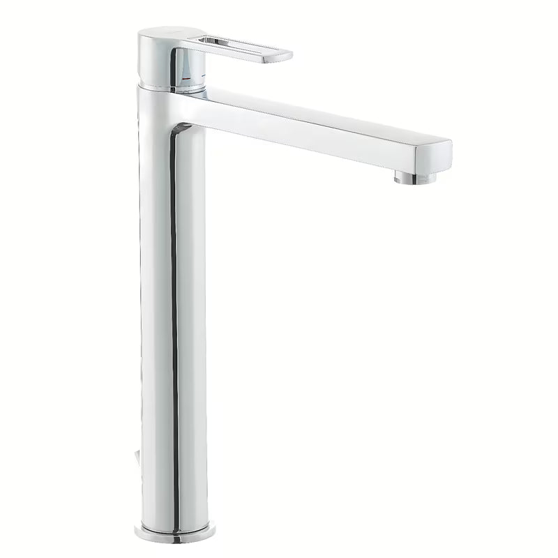 Paffoni Vallone visoka armatura za umivalnik u krom izvedbi s otvorenom ručicom i odvodnim ventilom