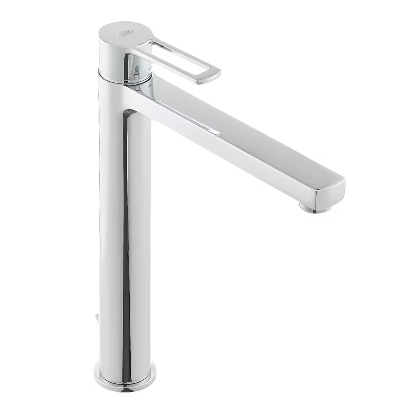 Paffoni Vallone visoka armatura za umivalnik u krom izvedbi s otvorenom ručicom i odvodnim ventilom