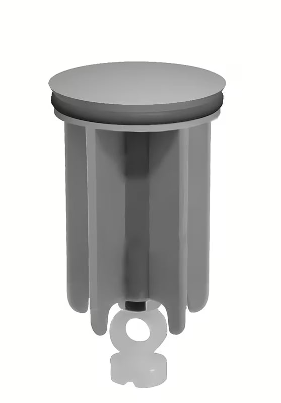 Kromiran nadomestni čep Paffoni pro armature z odtokom, premer 40 mm.