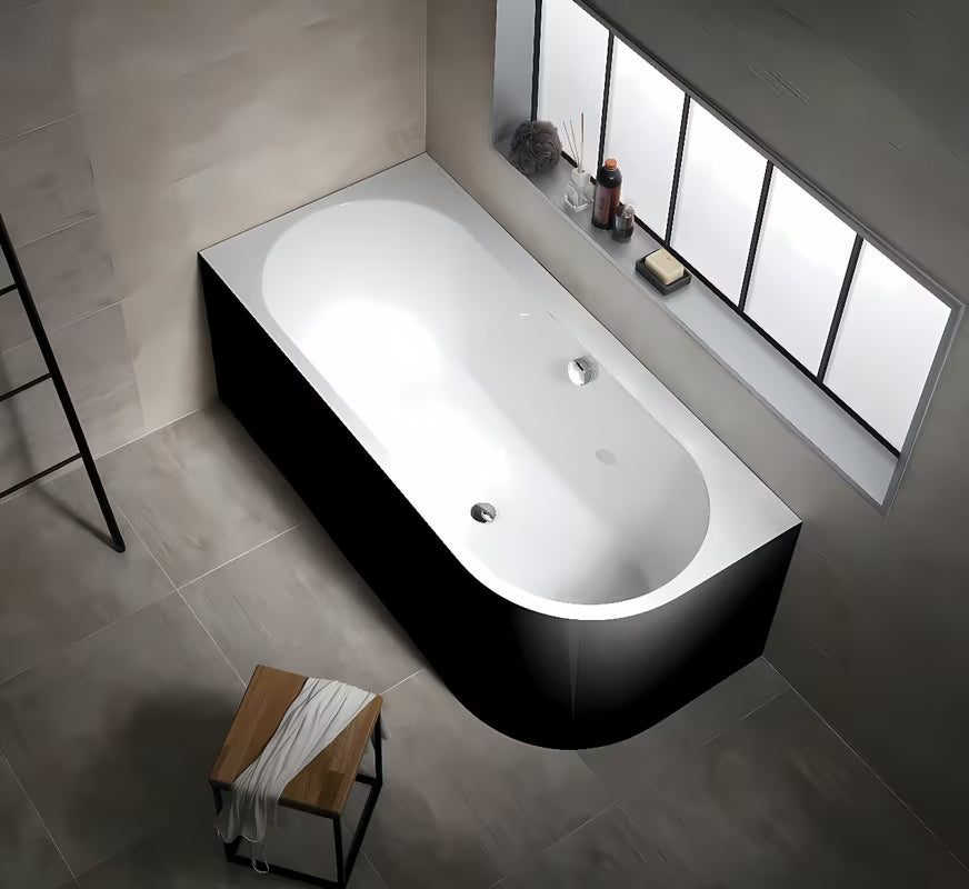 Polysan Astra asimetrična akrilna kada lijeva 160 x 75 cm