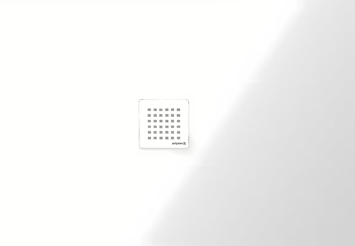 Bijela pravokotna tuš kad Polysan Flexia od lijevanog mramora 130x90 cm