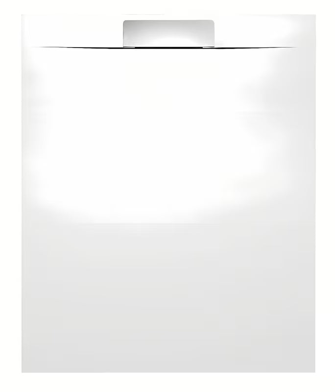 Bijela pravokotna tuš kad Polysan Kazuko od lijevanog mramora 110x90 cm, niske visine