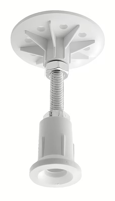 Bijele samoljepljive nožice Polysan pro za tuš kadu od lijevanog mramora u setu od 6 komada