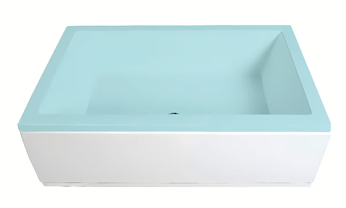 Bijela obloga za tuš kadu Polysan pro za ugradnju kadi s obložnim panelom.