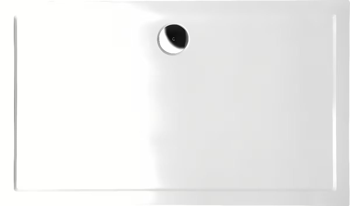 Bijela pravokotna tuš kad Polysan Klasik od lijevanog mramora 120x100 cm