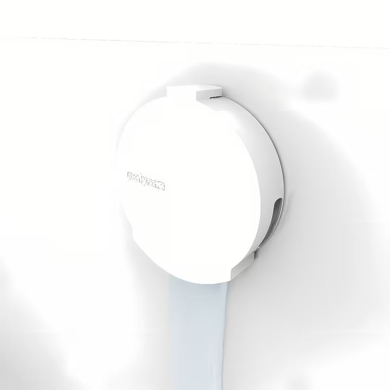 Bijeli sifon za kad avtomatik Polysan s preljevom, ekstra plitkim preljevom i podesivim aeratorom