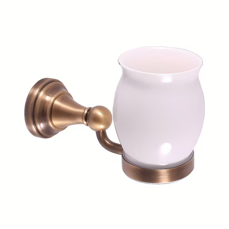 Držalo za Ščetke Rav Slezak u izvedbi stara mjed s mogućnošću montaže lepljenje ali vrtanje.