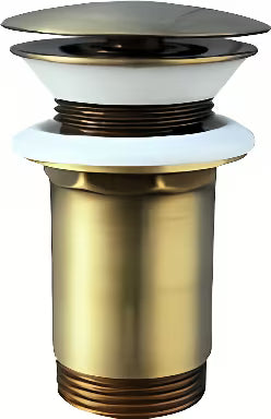 Odtok za umivalnik Rav Slezak u staroj mjedi