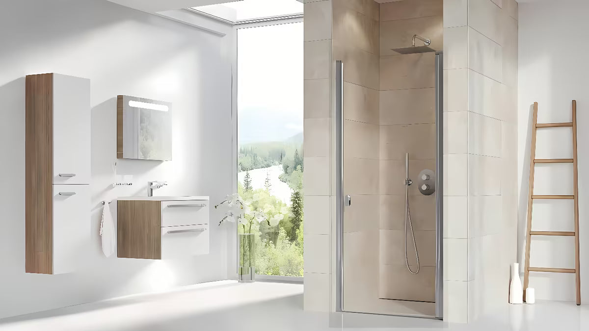 Ravak Chrome tuš vrata 80 cm u sjajnom kromu s prozirnim sigurnosnim staklom