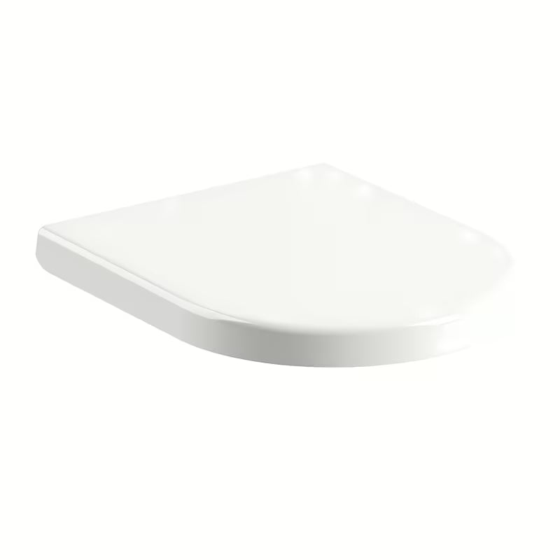Bijelo WC deska Ravak Uni Chrome sa sporim spuštanjem mehko Zapiranje Soft Close