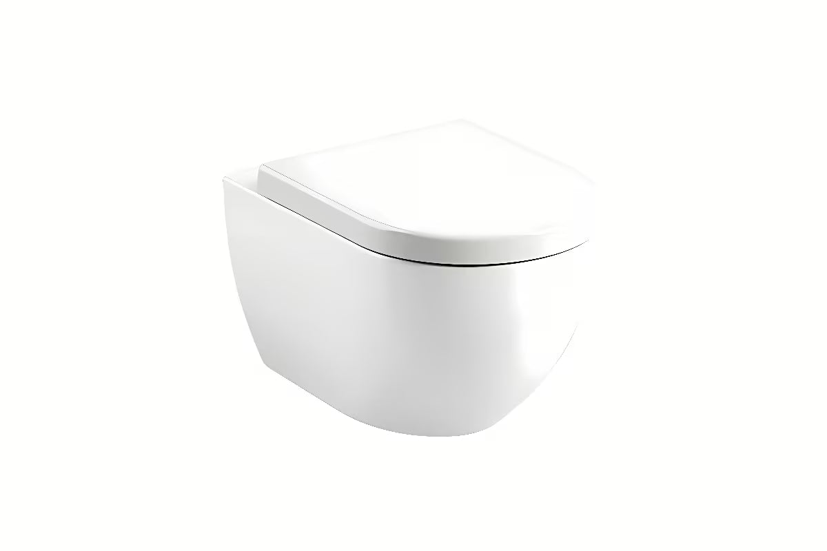 Beli WC deska Ravak Uni Chrome s počasnim zapiranjem mehko Zapiranje Soft Close