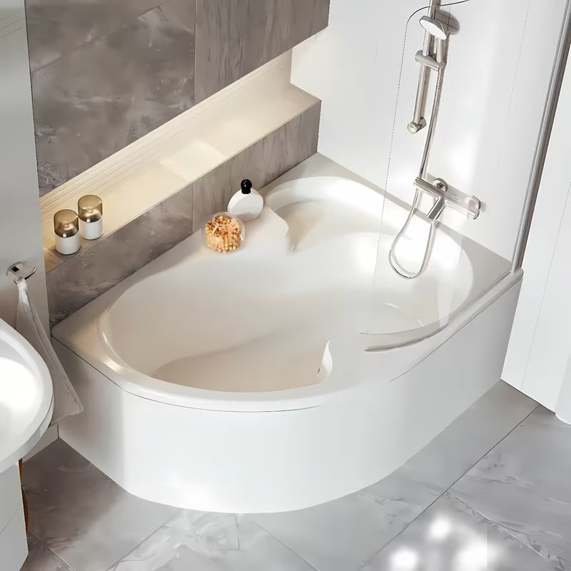 Bijela akrilna obloga za kadu Ravak Rosa pro asimetrične kadi Rosa I.