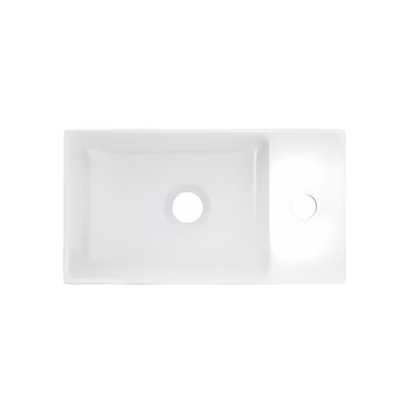 Bijeli sjajni viseča ormarić ispod umivalnik Ravak Veda 40 s Push otvaranjem